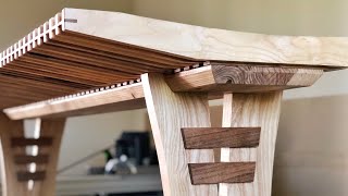 Crafting a Stunning Ash Wood Bench  Wood Design [upl. by Constantina]