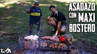 Asadazo con Maxi Bostero  Más Locos en el Asado [upl. by Anestassia]