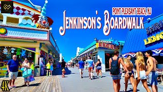 Jenkinsons Boardwalk Point Pleasant Beach NJ 4K [upl. by Dori697]