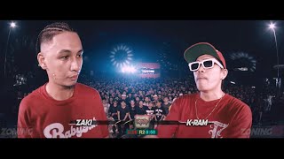 FlipTop  KRam vs Zaki [upl. by Halliday]