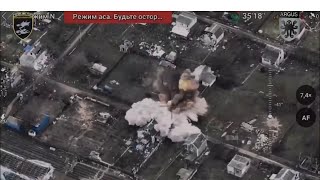 GLSDB Used to Hit Building in Krynky Kherson [upl. by Nwahsear]