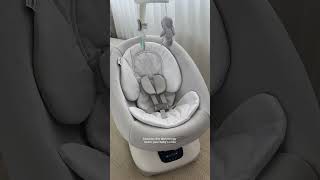 Can’t wait to use the Graco® SmartSense™Soothing Baby Swing when baby boy arrives ad gracobaby [upl. by Adelina]