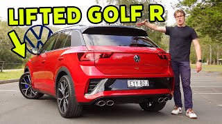 Basically a Golf R Dakar  2024 Volkswagen TROC R Review 4K [upl. by Atnes513]