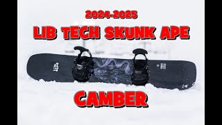 2024 Lib Tech Skunk Ape Camber Review [upl. by Raymond]