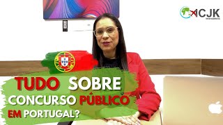 Brasileiros podem fazer CONCURSO PÚBLICO EM PORTUGAL [upl. by Letha165]