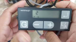 Weishaupt WL40Z Burner Controller WFM 21 Replacement with WFM25  UzTecho [upl. by Nannah430]