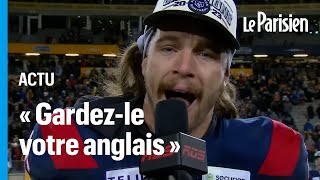 Le coup de gueule d’un sportif qui relance le débat sur la place du français au Canada [upl. by Mirelle]