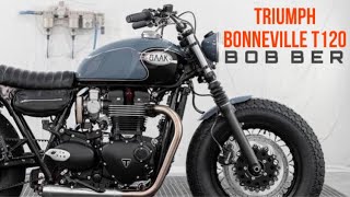 Triumph Bonneville T120 Custom BOBBER by BAAK USA [upl. by Rotceh]