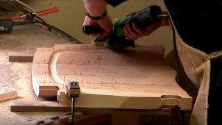 Sculpting a Maloof Chair Seat  by Scott Morrison woodworker [upl. by Martainn432]