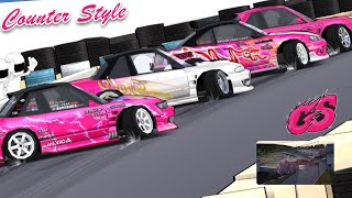 FRLEGENDS Drift Team CounterStyle Meihan C Course tandems [upl. by Vitalis276]