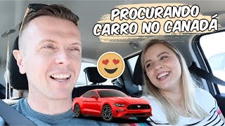 COMPRANDO NOSSO CARRO NO CANADÁ amp UM DIA MUITO LOUCO [upl. by Attekram]