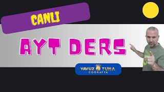 AYT CANLI DERS coğrafya sınav tytcoğrafya tyt yks yks2024 [upl. by Redfield]