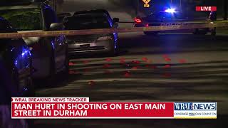 Durham police investigating shooting on E Main Street [upl. by Idnam]