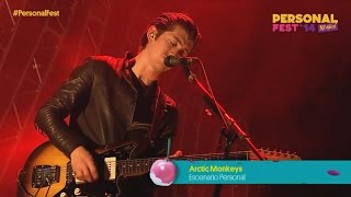 Arctic Monkeys  Fluorescent Adolescent Live at Personal Fest [upl. by Ardnat]