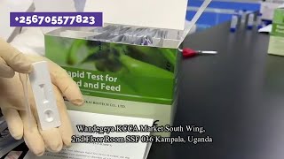 Aflacheck Aflatoxin Rapid Test in Feed amp Grains in Uganda [upl. by Accemahs507]