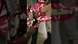 EVH Frankenstrat at Museum of Modern Art It’s a masterpiece [upl. by Osmen]