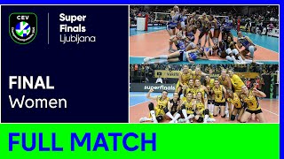 SUPERFINALS 2022 A Carraro Imoco CONEGLIANO vs VakifBank ISTANBUL CEV Champions League Volley 2022 [upl. by Bores]