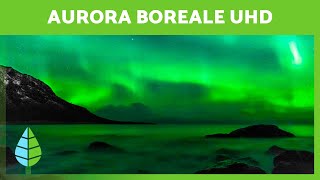 AURORA BOREALE in 4K con musica rilassante 🌌 video in Ultra HD [upl. by Ahsoik]