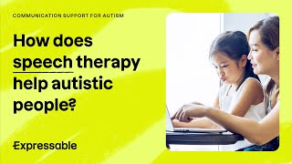 How does speech therapy help autistic people [upl. by Eerolam396]