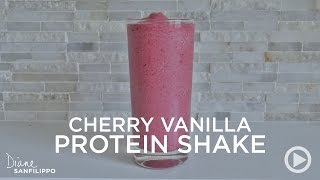 Cherry Vanilla Protein Shake [upl. by Niaz]