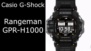 GPR H1000 Noul G Shock Rangeman in 2024 [upl. by Eittel]