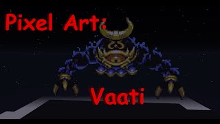 Minecraft Pixel Art  Zelda Minish Cap  Boss Vaati [upl. by Sallee]