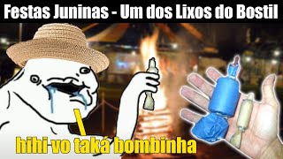 Festas Juninas  P0rcarias do Bostil [upl. by Enyluqcaj707]