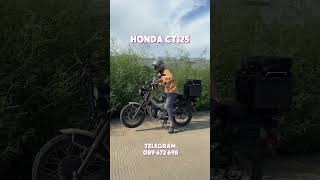 Honda ct125 hondact125 bobber kickstart oldschoolchopper cambodia cb noren naren [upl. by Lanuk319]