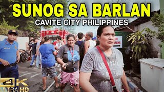 Sunog sa BARLAN Cavite City Philippines 4K [upl. by Christel]