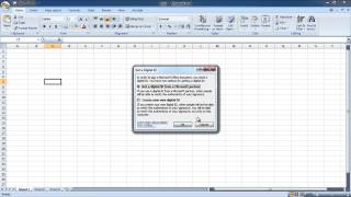 How to Create and Add Digital Signature in Excel [upl. by Llenej]