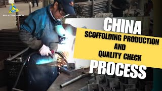 Scaffolding Production and Quality Control Process [upl. by Isherwood]