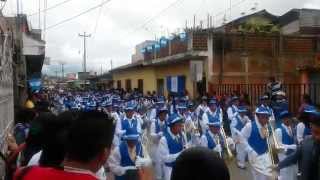 Banda colegio quotSan Bernardinoquot Patzún Chimaltenango 15092014 [upl. by Hgiel]