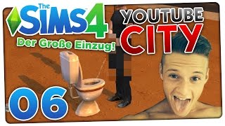 Der GROßE EINZUG YouTube City  Sims 4 06  ungespielt [upl. by Esyak986]