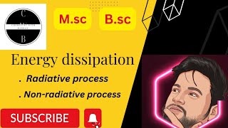 Energy dissipation  Radiative process  Non Radiative process  Photoinorganic  Msc uok [upl. by Lynus]