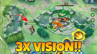 Talonflame Fly bug gives 3x VISION  Pokémon Unite weird bugs [upl. by Akiem]