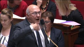 quotCest du nimporte quoiquot répond Sapin à une députée qui linterpelle sur son budget [upl. by Peers]