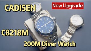 CADISEN New Diver  C8218M Unboxing Review [upl. by Lleira389]