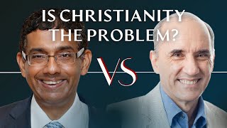 Is Religion the Problem  Dinesh DSouza vs Dan Barke [upl. by Idnam]