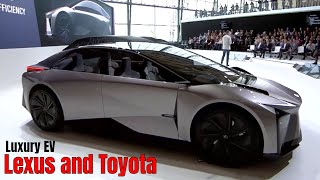 Luxury Electric Lexus LFZC and Toyota FT3e Unveiling [upl. by Margery202]