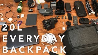 Peak Design EVERYDAY BACKPACK 20L  Does it FIT [upl. by Aremus]