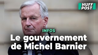 Voici l’intégralité des membres du gouvernement Barnier 1 [upl. by Acirema]