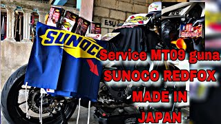 SERVICE MT09 GUNA SUNOCO REDFOX  CARA TUKAR MINYAK HITAM MT09  MT09 V1 [upl. by Eulalia586]