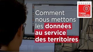 Caisse des dépôts  la donnée au cœur de nos missions [upl. by Annej]