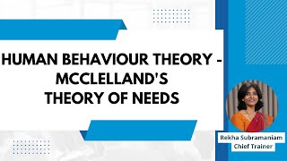 Human Behaviour Theory  McClellands theory of Needs  PMP  KalpaTharu Consulting [upl. by Pennebaker]