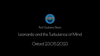 Prof Gustavo Deco Leonardo and the turbulence of mind [upl. by Aierb92]