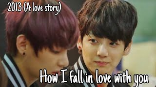 when jungkook fell in love with taehyung part 1 11 its all my theory [upl. by Hokanson408]