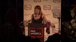 2018 Literary Gala Jennifer Egan Welcome Remarks [upl. by Olav965]