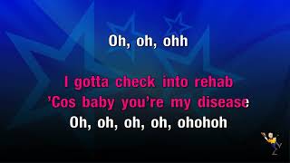 Rehab  Rihanna KARAOKE [upl. by Aliahs167]