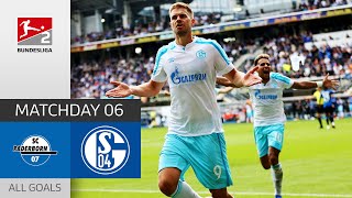 Terodde is Unstoppable  Paderborn 07  FC Schalke 04 01  All Goals  Matchday 6 – Bundesliga 2 [upl. by Ahsilrac489]