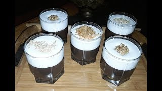 Dessert au chocolat danette  liégeois تحلية الشوكولاالرائعة دانيت [upl. by Delores]